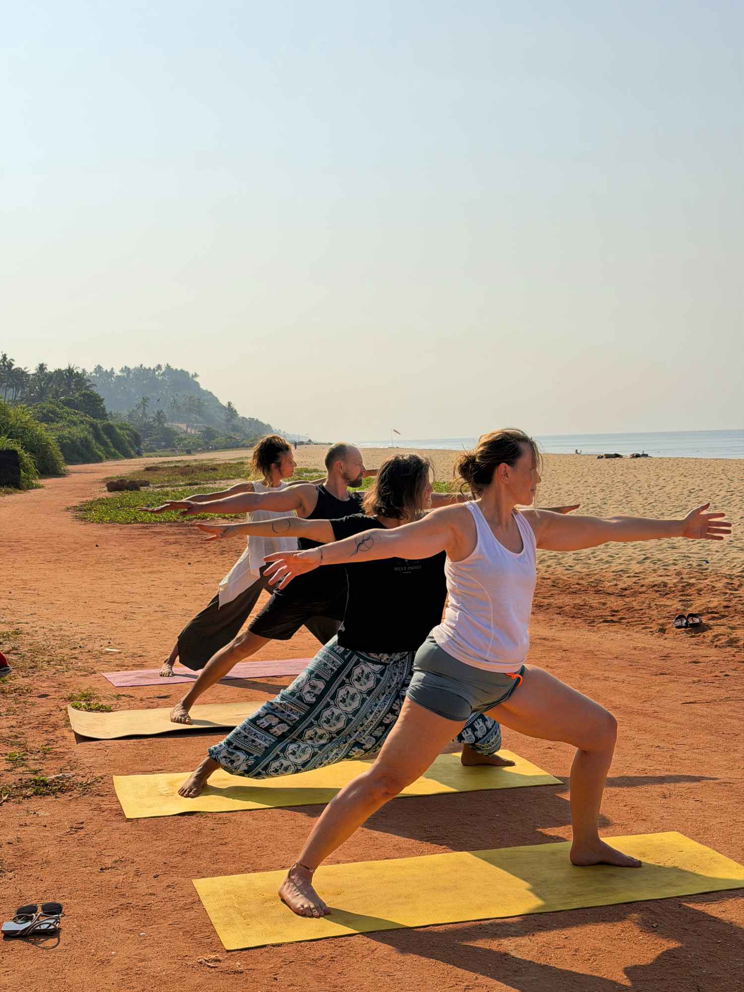 yoga by sea